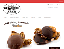 Tablet Screenshot of canelakescandies.com